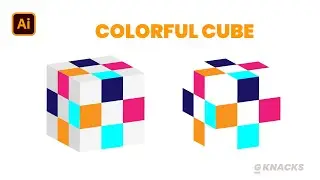 Colorful 3D Cube