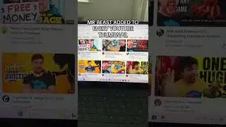 mr beast added to every youtube thumbnail