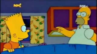 HOMERO ENVIA UNA CARTA SR BURNS LOS SIMPSON