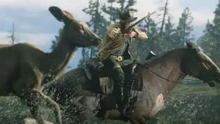 Red Dead Redemption 2 : Horse Riding & Hunting | HD Gameplay
