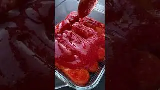 #shorts Клубничное тирамису. Вкуснейший рецепт 😋