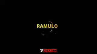 RAMULO RAMULA BLACK SCREEN STATUS | RAMULA RAMULA LYRICS BLACK SCREEN STATUS | NEW BLACK SCREEN STAT
