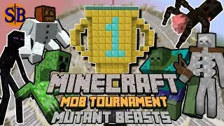 Mutant Beasts TOURNAMENT with Every mobs | Minecraft mobs battle