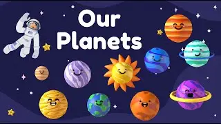 Planets names for Kids - Solar System - Planets vocabulary