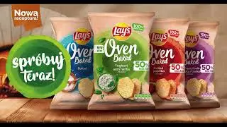 Lay's Oven Baked | 50% mniej tłuszczu