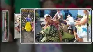 Синее море с Леной