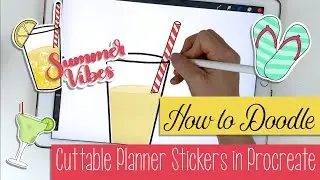 How to Draw Stickers with Procreate that You Can Cut with Cricut Machine