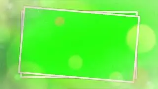 memory lane green screen|green screen frame animation hd|  Editing Release