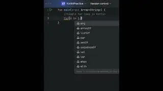 For Loop in Kotlin