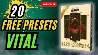 20 Free Vital Presets – Bass Control Vital Soundbank DL Now!