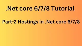Day-51) Hosting in  Asp.Net Core 8 with MVC in Hindi | .Net core 6/7/8 tutorials