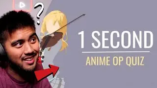 Can You Name This ANIME OP In 1 SECOND? | One Second Anime OP Quiz