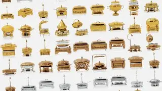 New collection of exclusive chafing dishes specially designed to serve different cuisines in Banquet