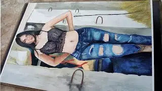 Ordered Work from Gujarat 🎨🖌️  painting #shivdayalnishadarts #watercolorpainting#Indianmodels🥰👸