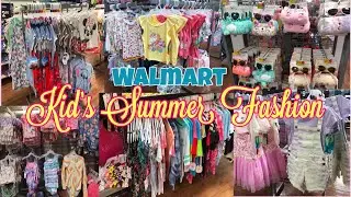 WALMART KID'S SUMMER CLOTHING COLLECTION *SHOP WITH ME AT WALMART #shopwithme #walmart