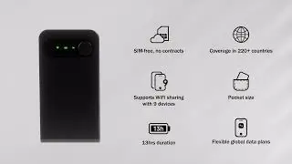 Syeconmax Global Esim Mobile 4G Lte Router Mini Portable Wifi Hotspot Wireless Pocket Router