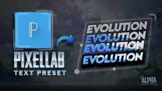 [ PLP FILE ] PixelLab Text preset: Orange Gradient theme - Step by step