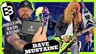 DAVE MUSTAINE STILL LOVES HIS KING V'S - DAVE MUSTAINES NEW KRAMER'S - BASN ASONE IN EAR MONITORS