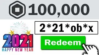 *SECRET* NEW YEARS ROBLOX PROMO CODE GIVES FREE ROBUX (Roblox January 2021)