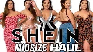 MASSIVE Shein Summer Haul 2021 (Midsize + Curve Try On Haul)