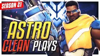 BAPTISTE Gameplay by #1 SUPPORT EU 'ASTRO' [OVERWATCH SEASON 21]