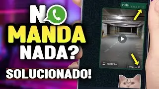Whatsapp no envía mensajes y me sale un reloj a su costado del mensaje| Solucionado 2024-2025-2026