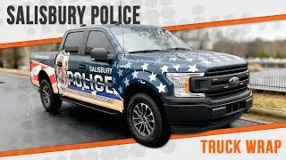 Salisbury Police Department Recruitment Wrap