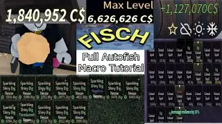 FREE AUTOFISH MACRO FOR FISCH (V8) | Roblox Fisch