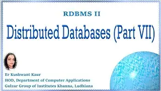 Concurrency Control in DDBMS (Part 1)
