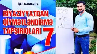 7 sinif Namazov Rasional ədədlər A Variantı 