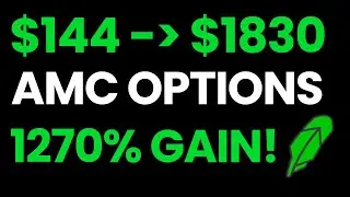 AMC Call Options UP OVER 1000%! Will AMC Hit $100?