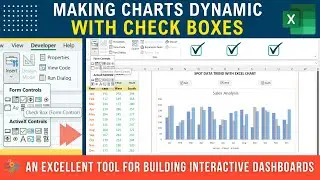 Filter Charts with Checkboxes Dynamically in Excel