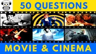 Movie & Cinema Quiz Trivia | 50 Questions | Do You Know | Pub Quiz