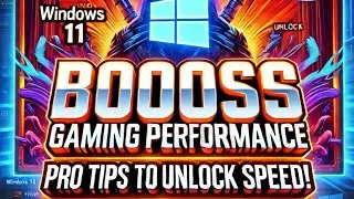 Windows 11 Gaming Secrets: Fix Performance Issues Fast! Boost Gaming Performance on Windows 11