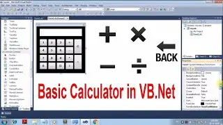 calculator in visual basic / code in visual basic