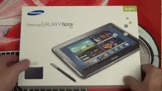 Samsung Galaxy Note 10.1 Unboxing