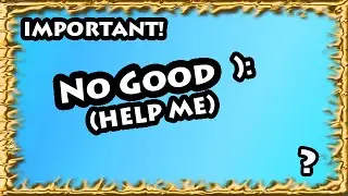IMPORTANT! - Please Help Me :\