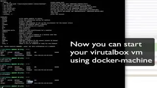 HOWTO: docker-machine start vm in saved state in virtualbox