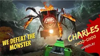 Choo Choo Charles 2022 | We defeat the monster -gameplay