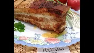 Запеченный бекон в духовке