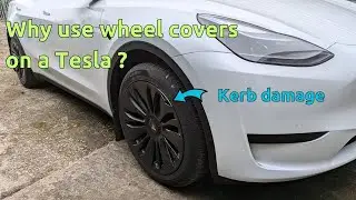 Why use aftermarket wheel covers on a Tesla Model Y? (& do they protect your alloys?)