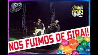 HABLANDO HUEVADAS SE FUE DE GIRA PARA HABLAR... ¿EN QUÉ IDIOMA?