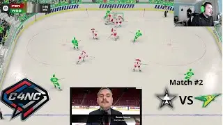Shrek et Fardoche VS Lady Gaga ?! NHL 25 Confrontation des 4 nations (célébrités) match 2