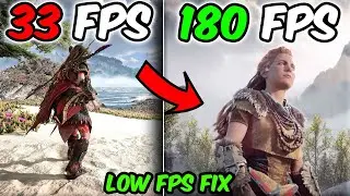 Fix Horizon Forbidden West Complete Edition How to Fix FPS Drop and Increase Performance On Any PC