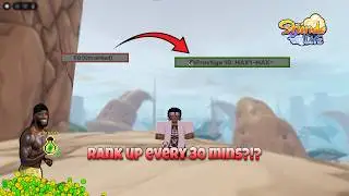 The BEST way to Level and Rank Up FAST in Shindo Life