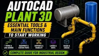 AutoCAD Plant 3D Tutorial – Essential Tools & Main Functions to Start Working