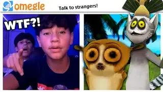 Mort and King Julien Go On Omegle!