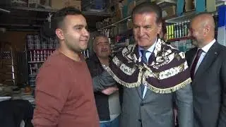 CHP Milletvekili Adayı Mustafa Sarıgül Kemaliyede Esnaf Ziyaretinde Bulundu