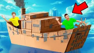 Riesiges BOOT AUS PAPPE Challenge!
