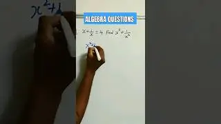 Algebra question  | Algebra question and solution #shorts #learning   #maths